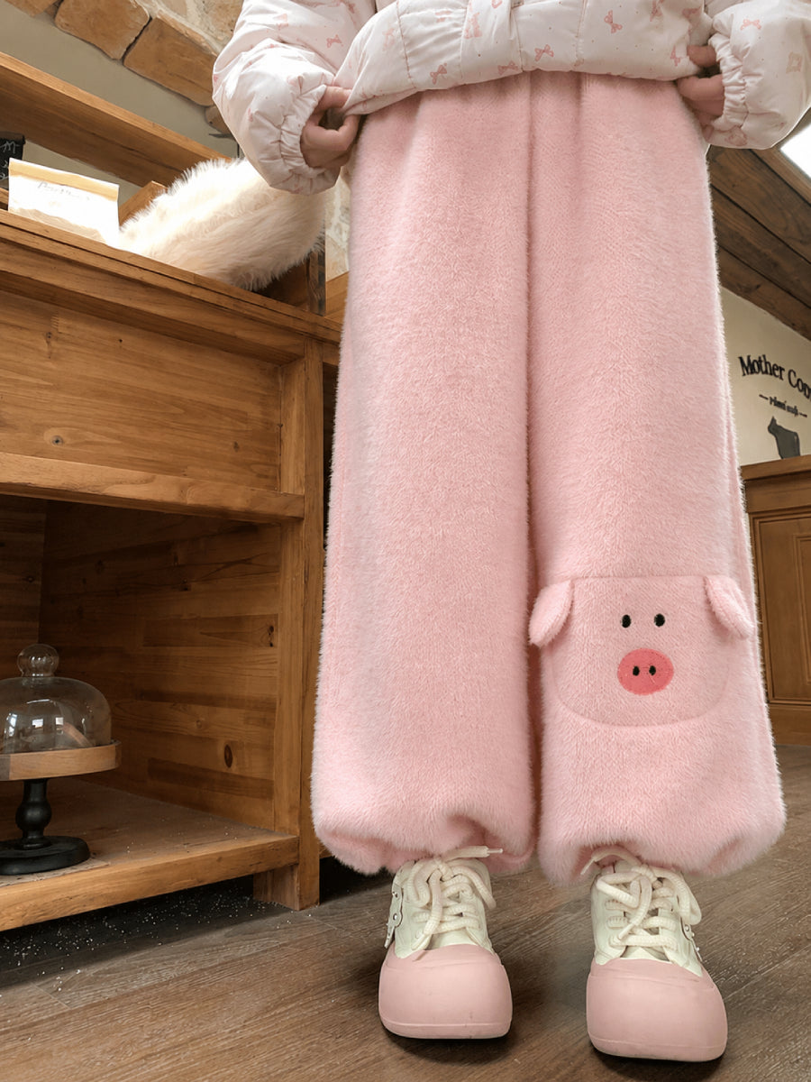 Pet Party Furry Bubble Pants-Bottoms-ntbhshop