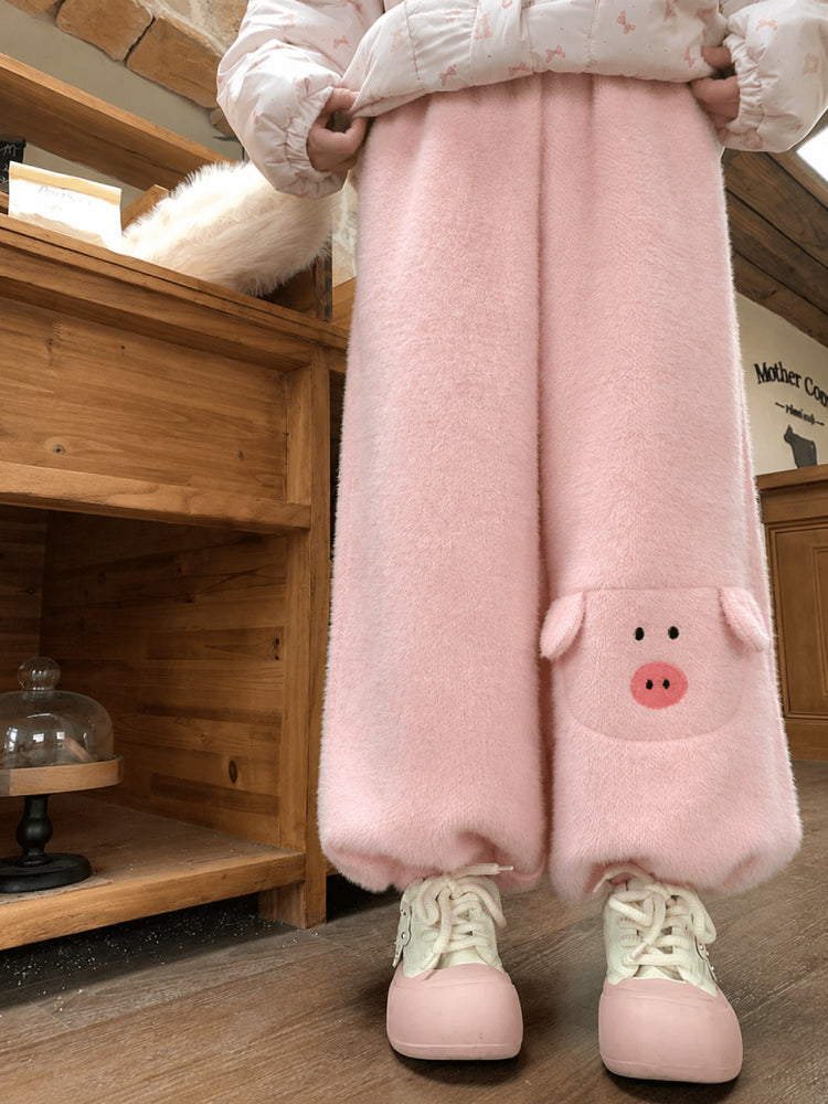 Pet Party Furry Bubble Pants-Bottoms-ntbhshop