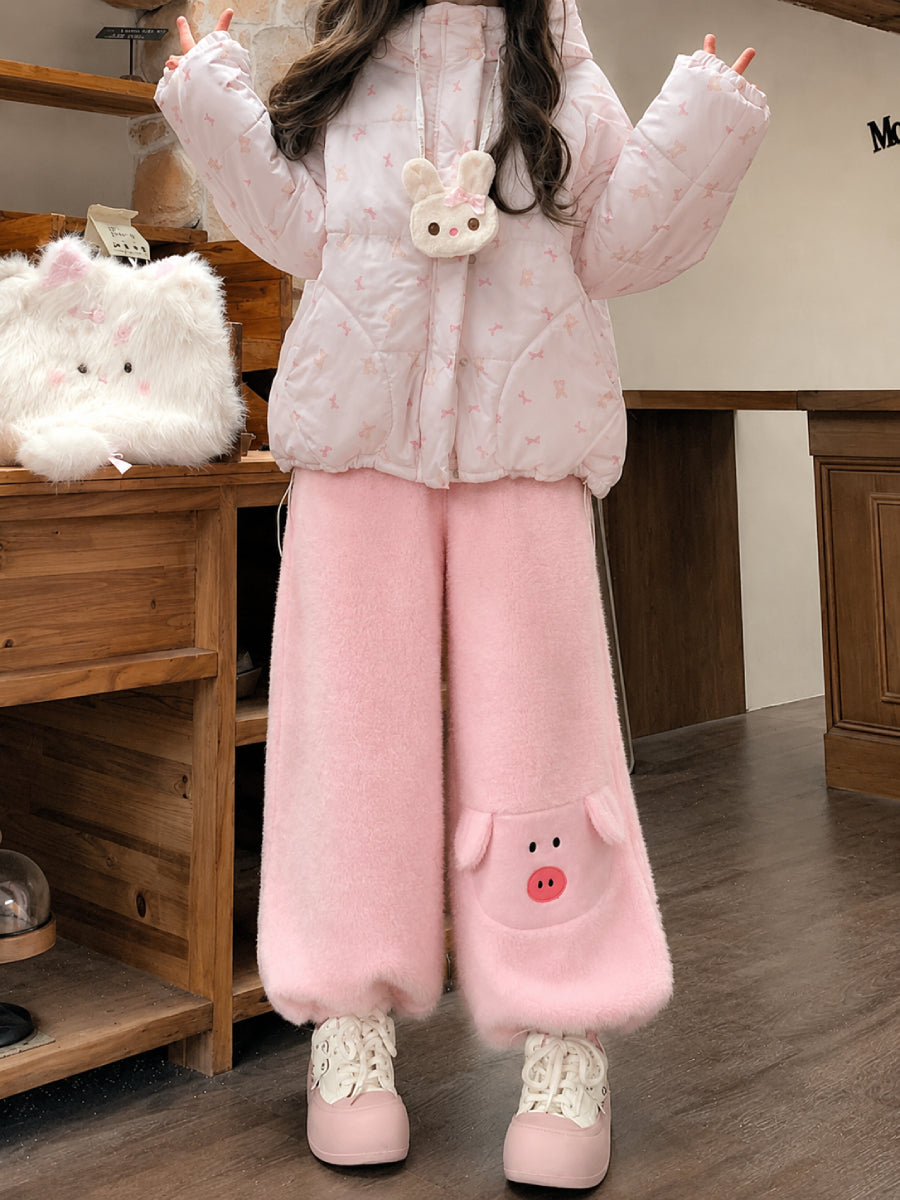Pet Party Furry Bubble Pants-Bottoms-ntbhshop