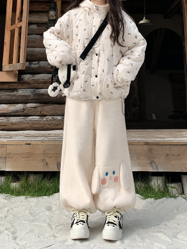 Pet Party Furry Bubble Pants-Bottoms-ntbhshop