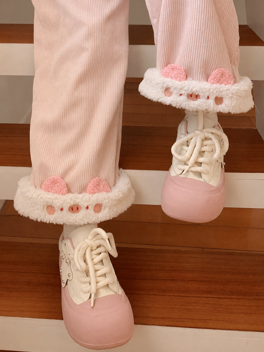 Pet Party Corduroy Pants-Bottoms-ntbhshop