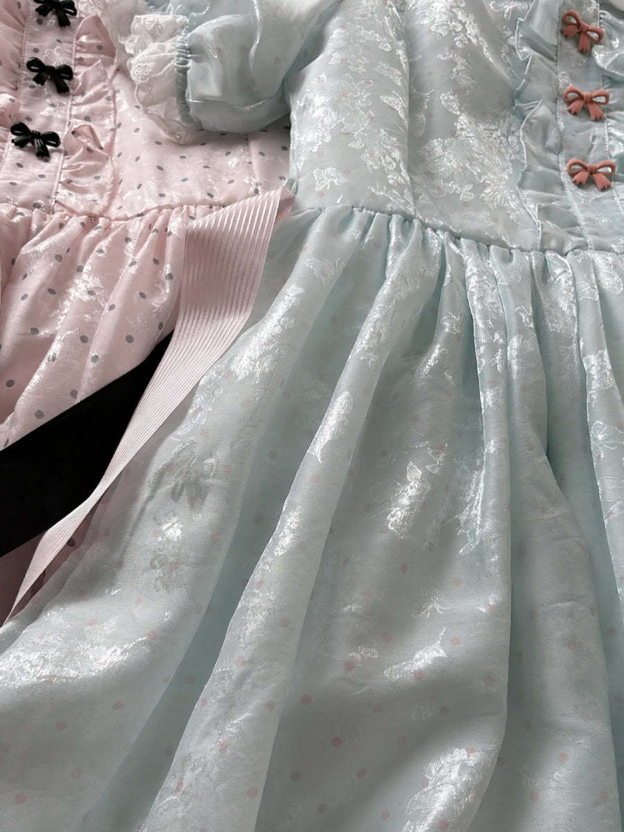 Cloud Dot Tulle Dresses-Dresses-ntbhshop