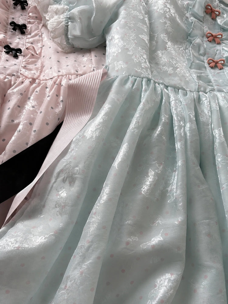 Cloud Dot Tulle Dresses-Dresses-ntbhshop