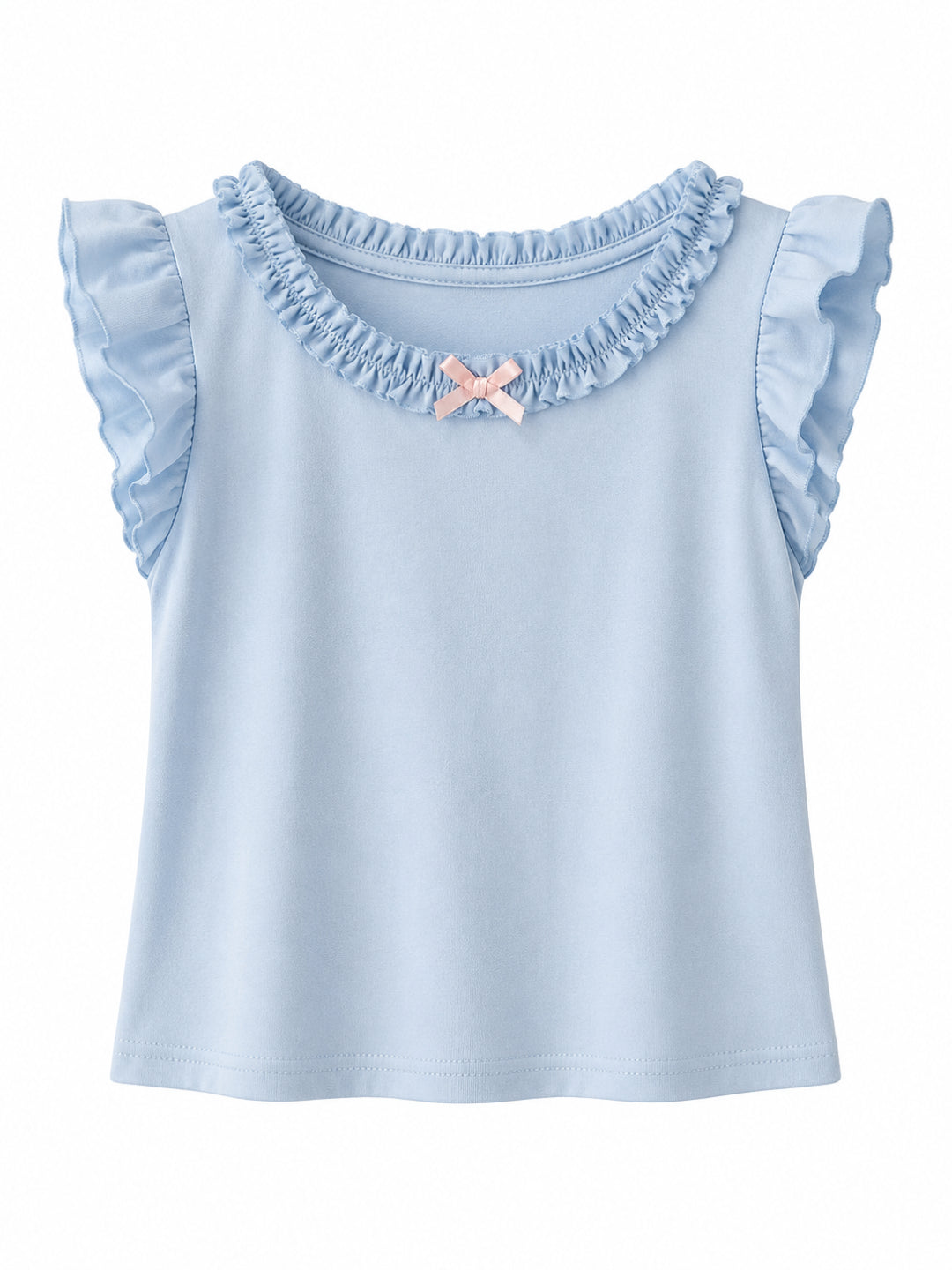 Sweetheart Ruffle Crop Tops-Tops-ntbhshop