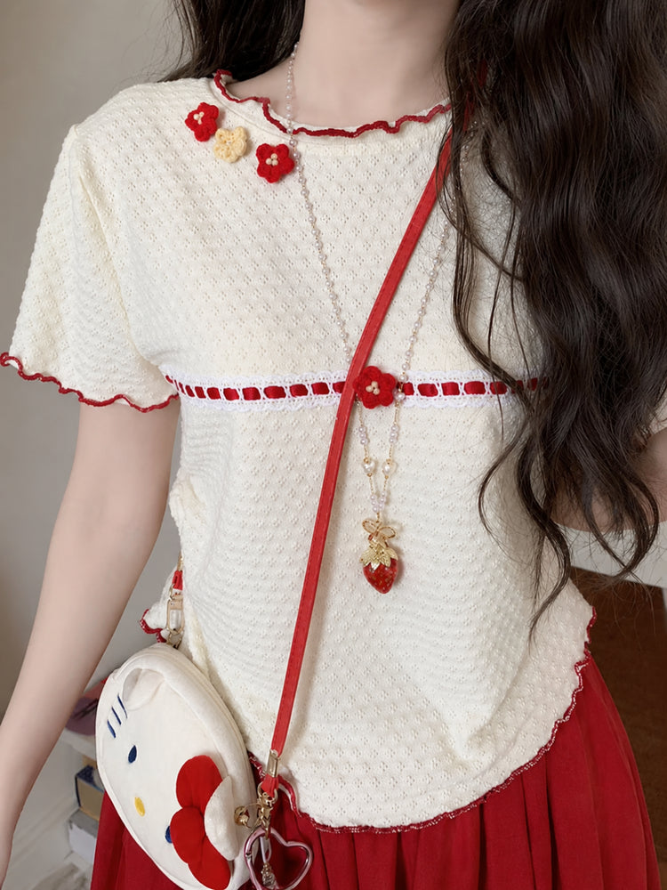 Berry Bloom Baby Tee-Tops-ntbhshop