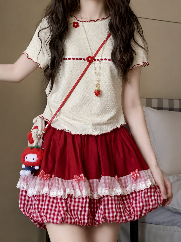 Berry Bloom Baby Tee-Tops-ntbhshop