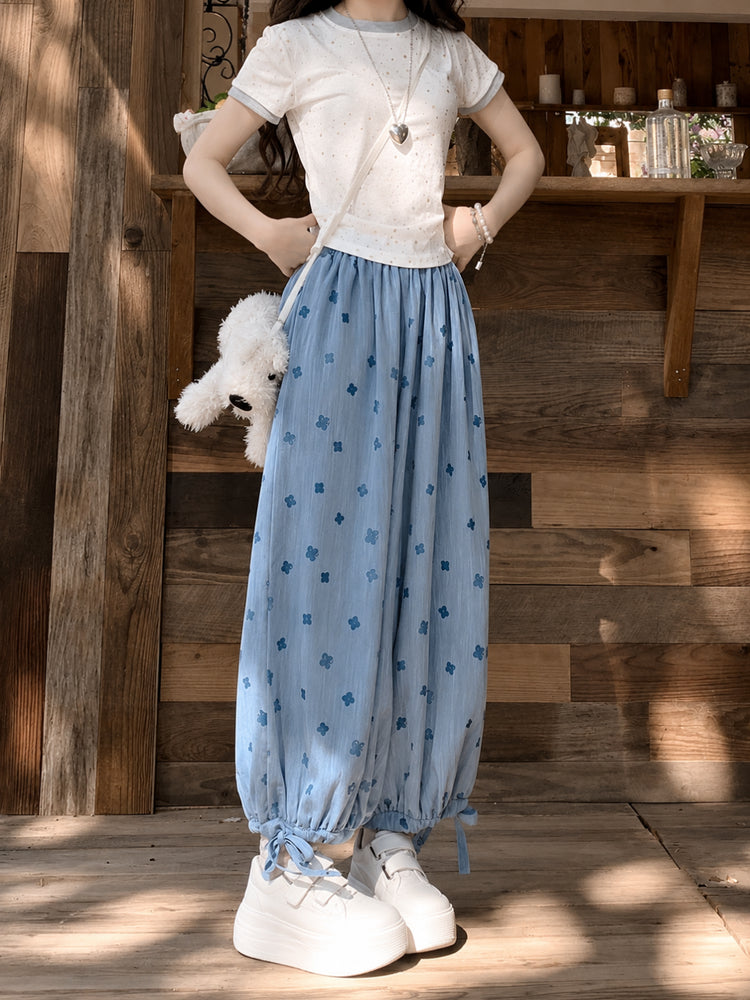 Clover Mist Bubble Pants-Bottoms-ntbhshop