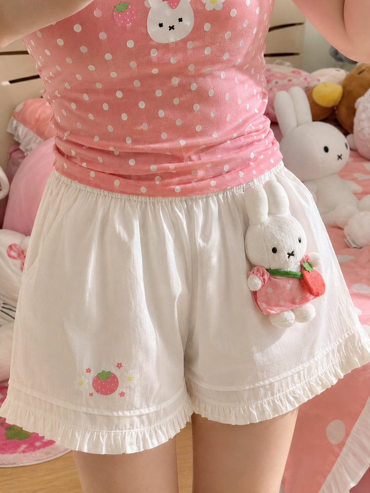 Strawberry Diary Camisole & Short-Sets-ntbhshop