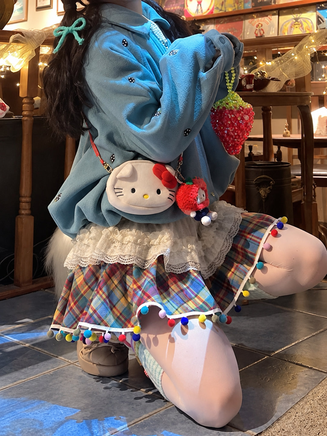 Berry Bloom Bubble Jacket-Outerwear-ntbhshop