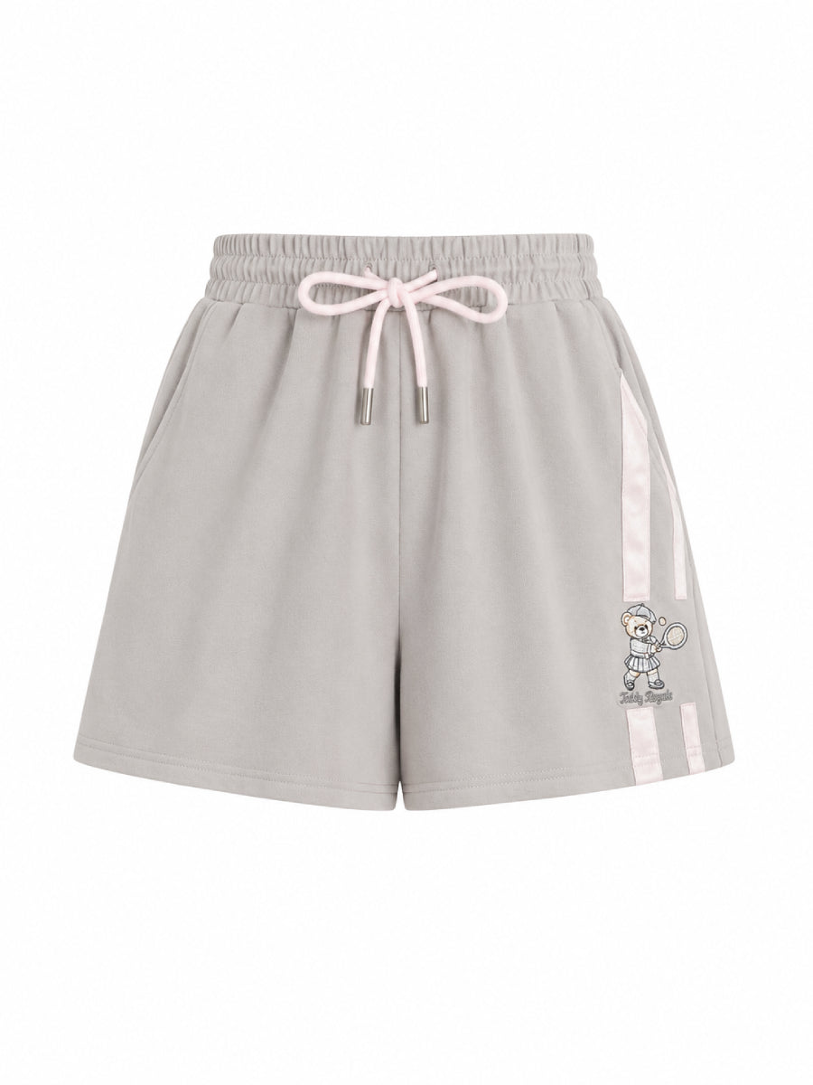 Teddy Royale Sweat Shorts-Bottoms-ntbhshop