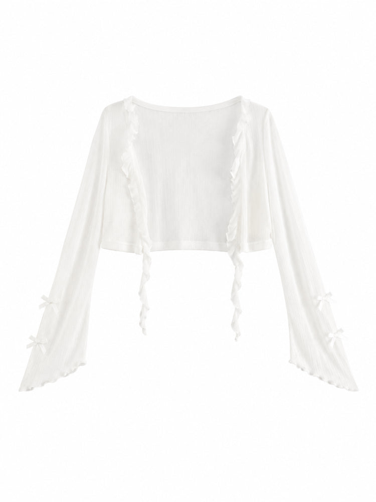 Cloud Kiss Crop Cardigans-Outerwear-ntbhshop