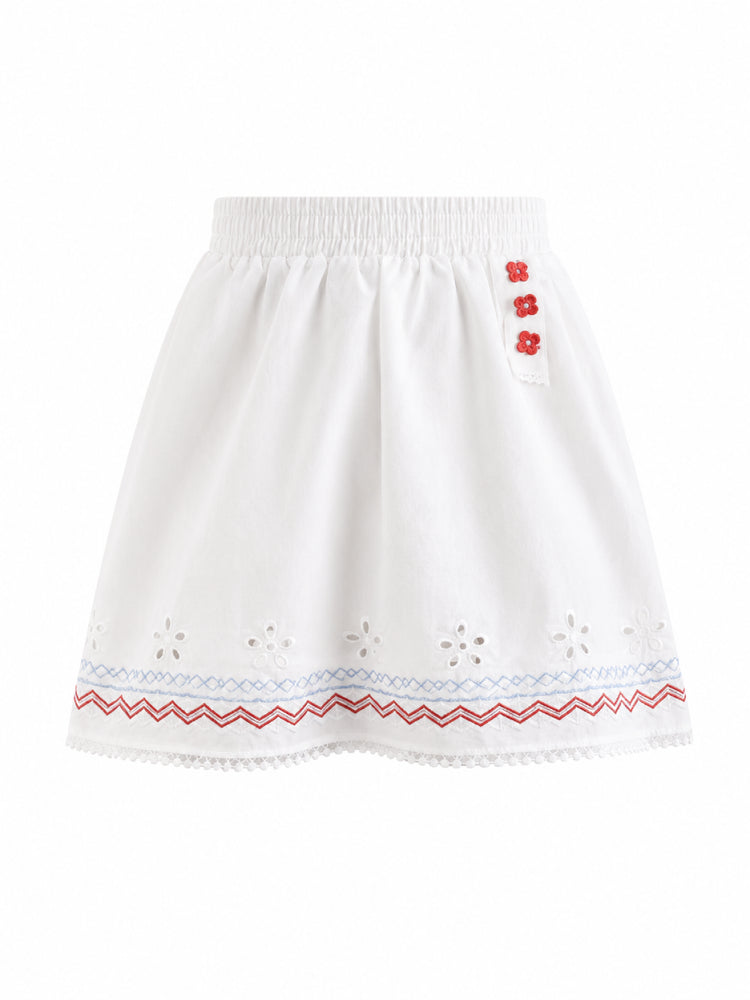 Garden Gate Cotton Top & Skirt-Sets-ntbhshop