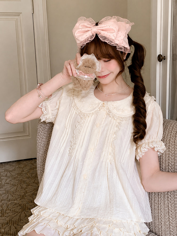 Bunny Belle Doll Blouse-Tops-ntbhshop