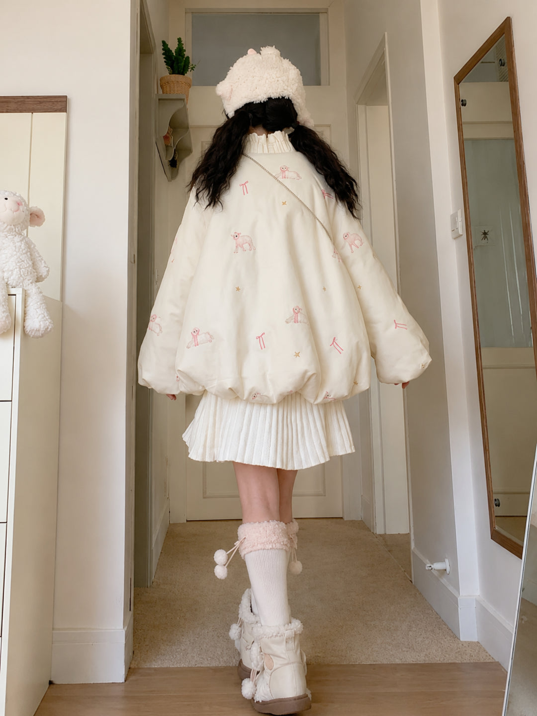 Little Lamb Puffer Coats-Outerwear-ntbhshop