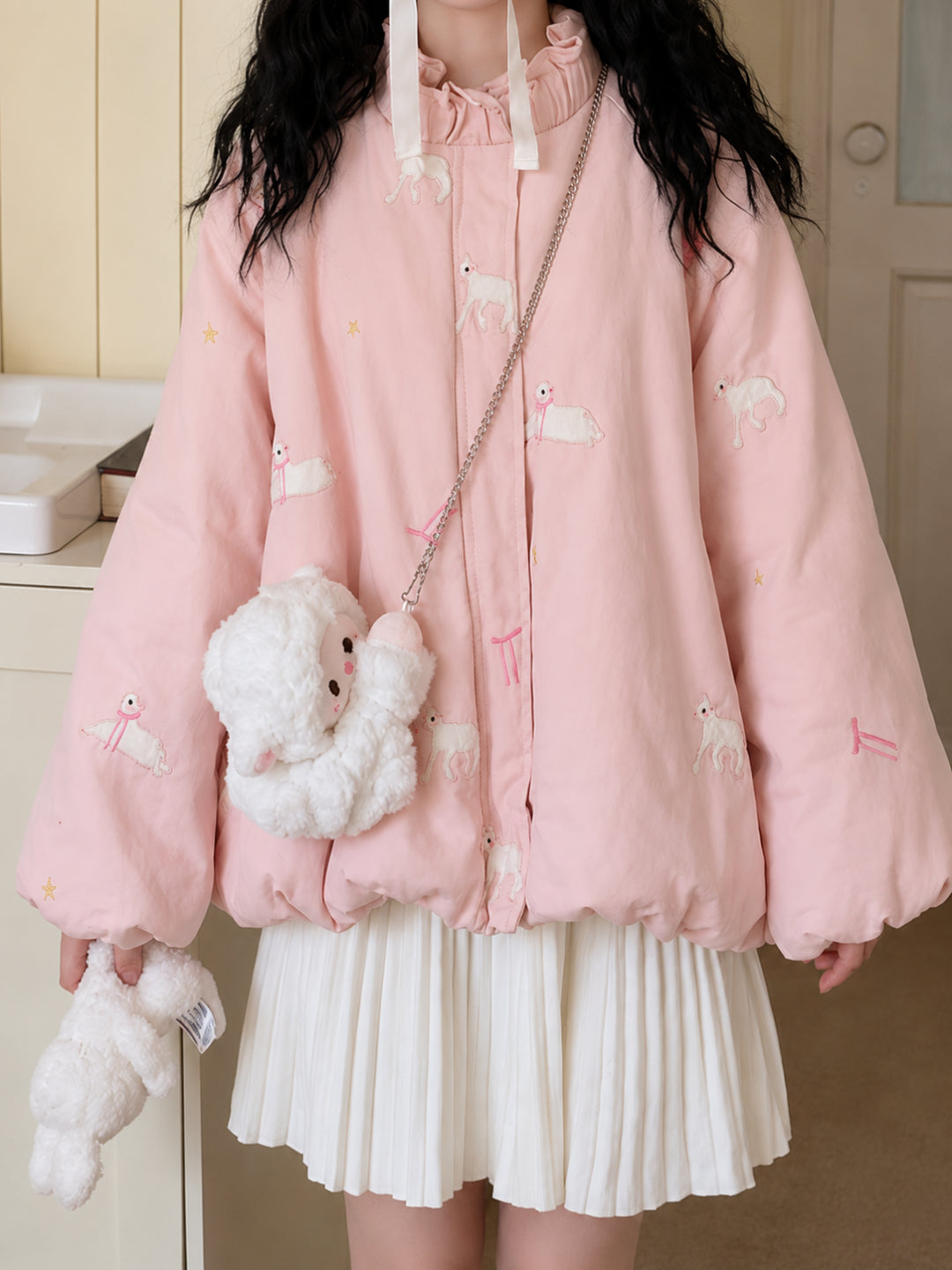 Little Lamb Puffer Coats-Outerwear-ntbhshop