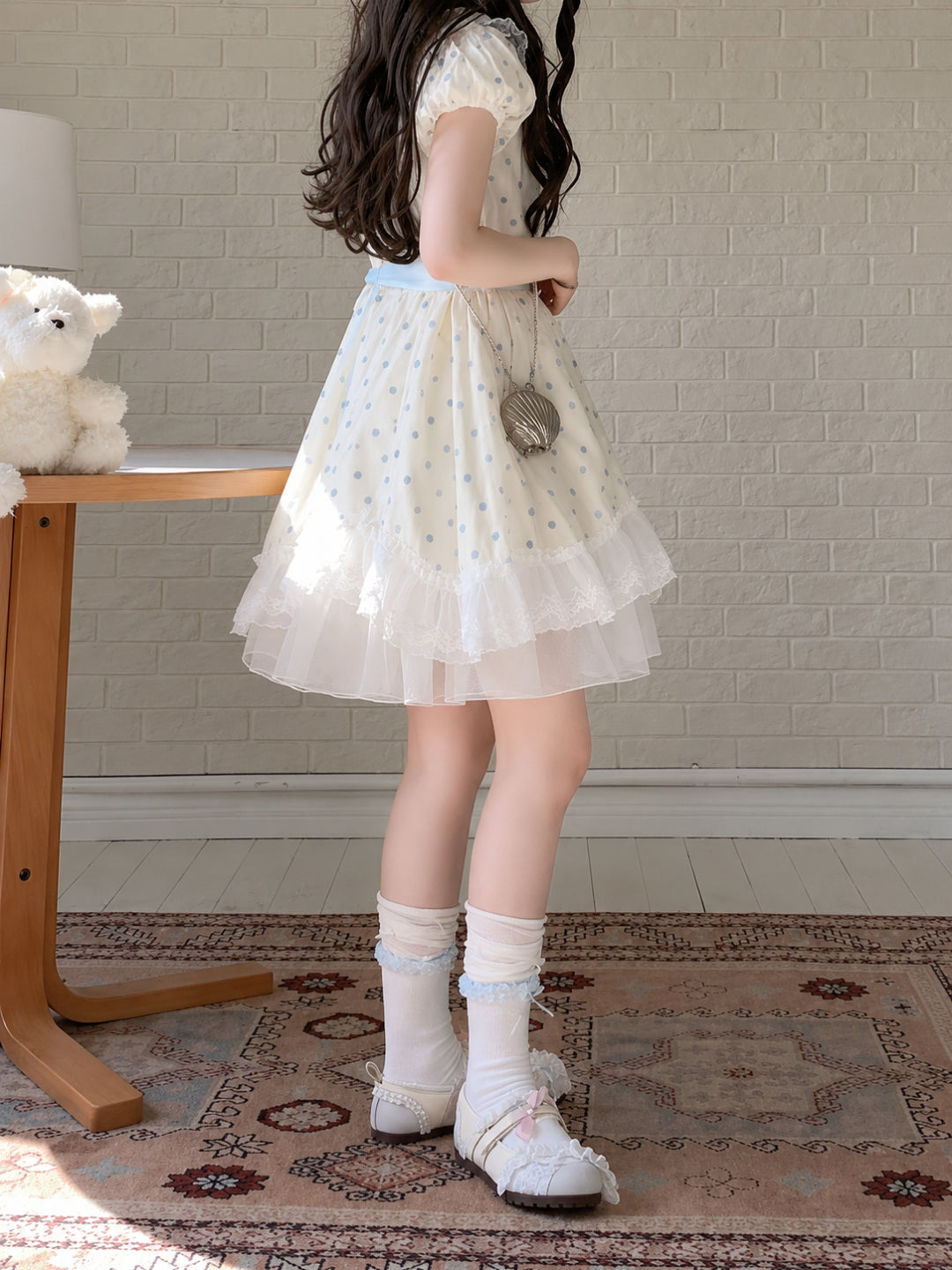 Sugar Dot Ribbon Dresses-Dresses-ntbhshop