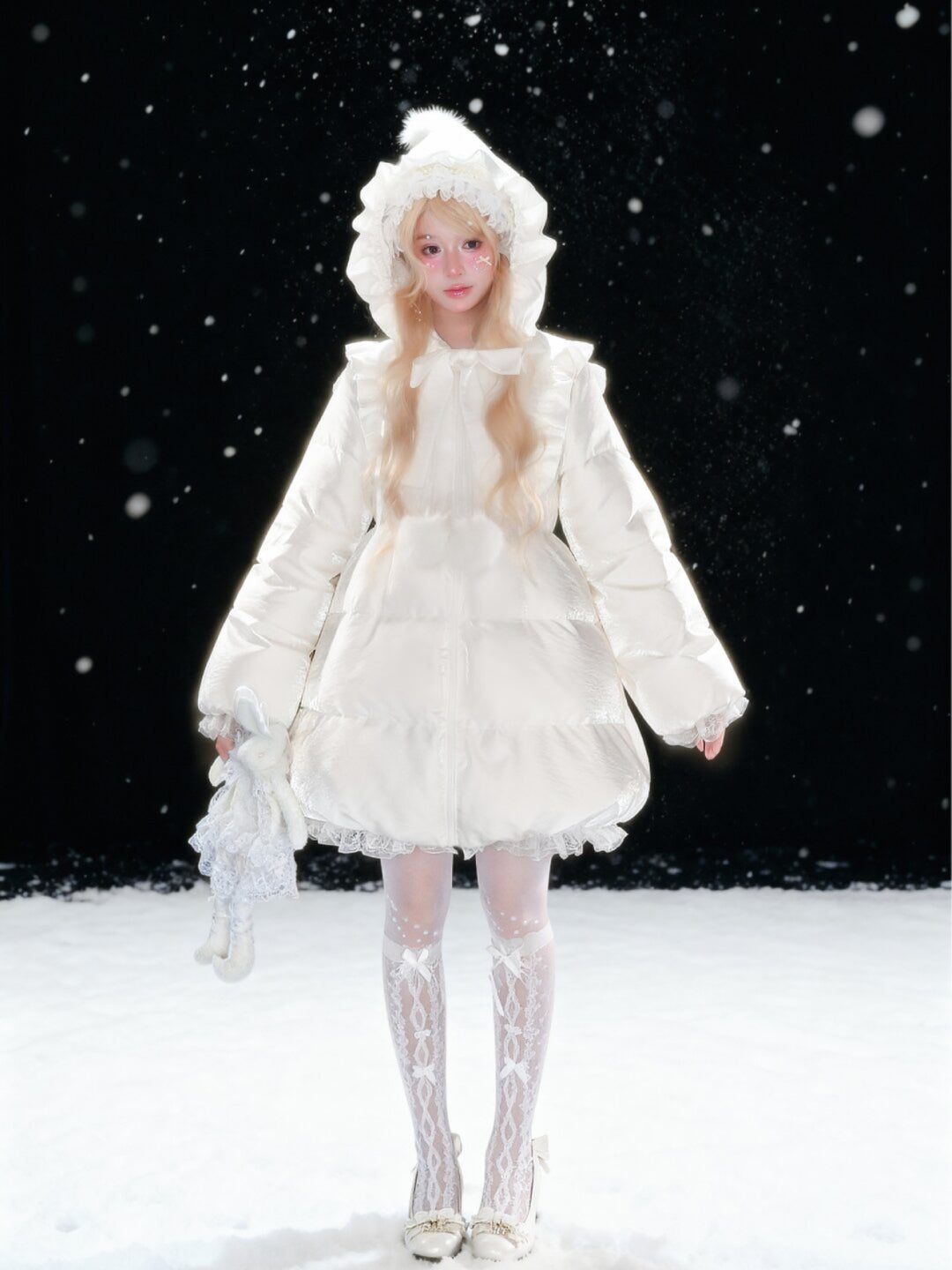 The Snow Elf Bubble Puffer Coat-ntbhshop