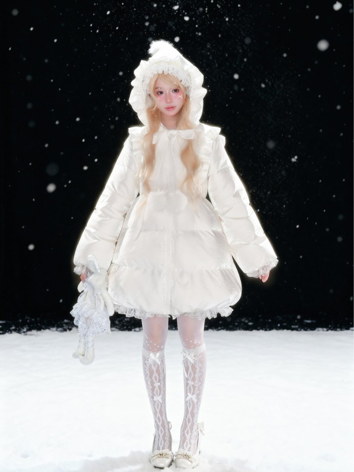 The Snow Elf Bubble Puffer Coat-ntbhshop