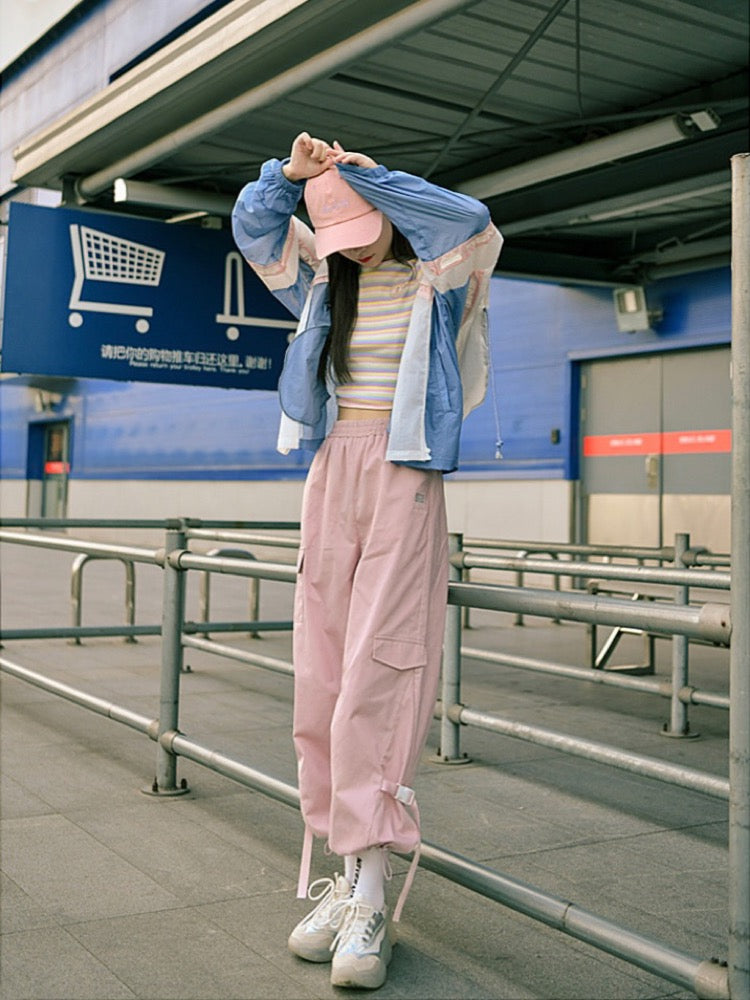 Girls' Choice High Waist Cargo Pants-ntbhshop