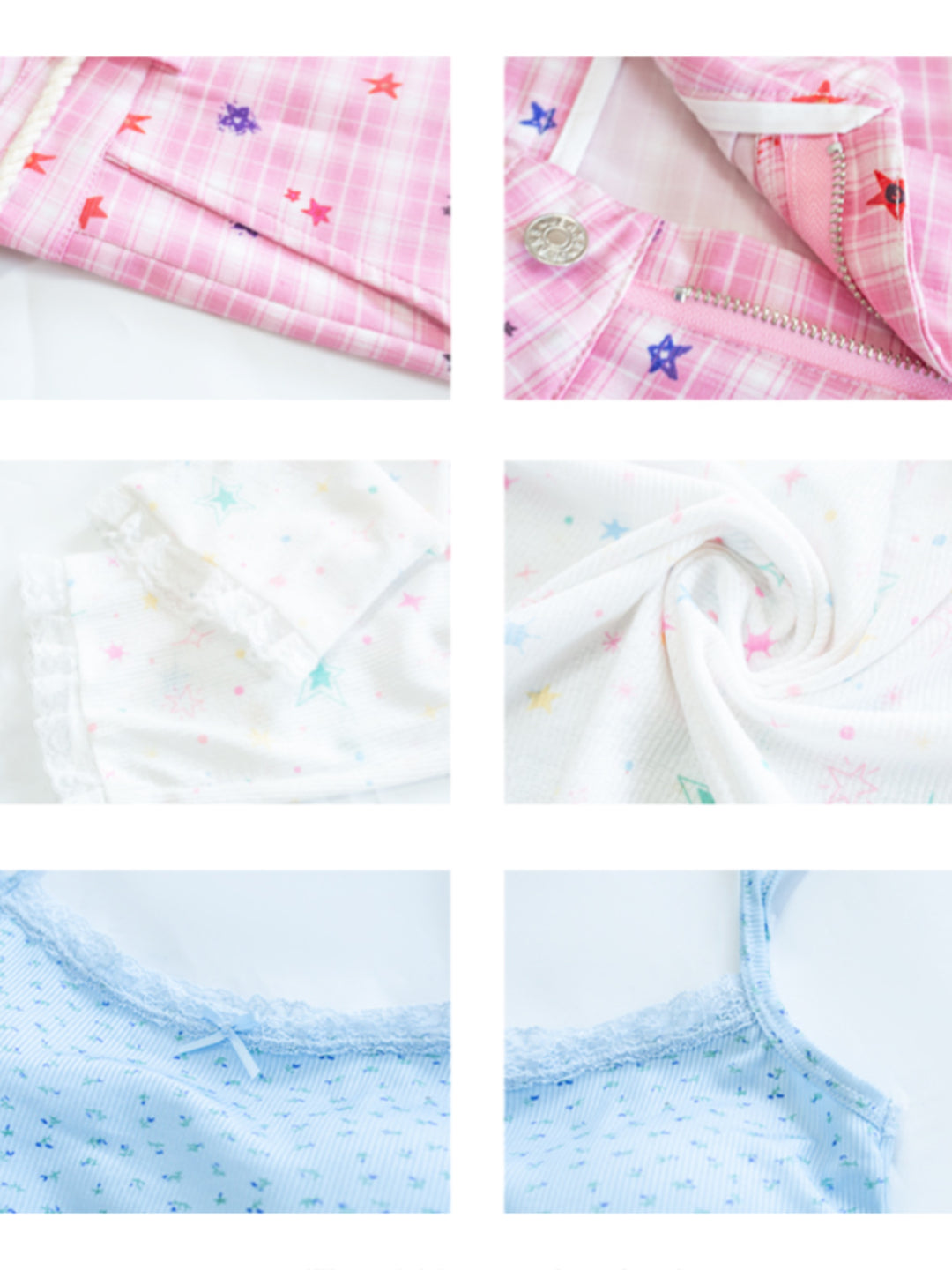 Cosmic Pink Camisole, Top & Pants-Sets-ntbhshop