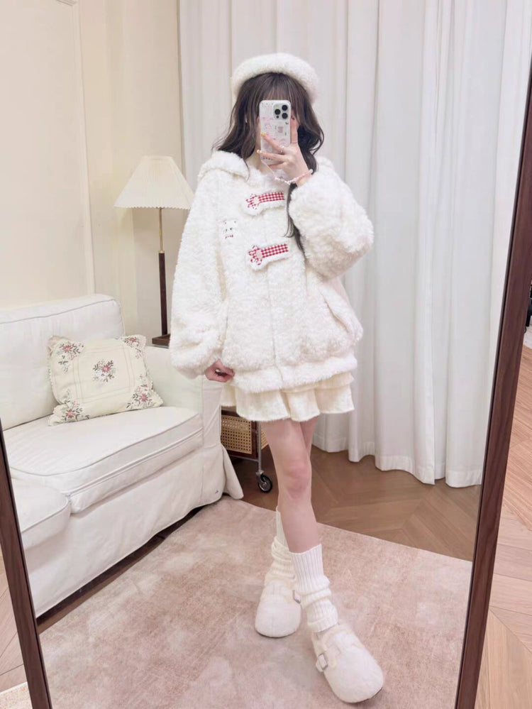 Soft Purr Kitty Fleece Cloud Jacket-Outerwear-ntbhshop