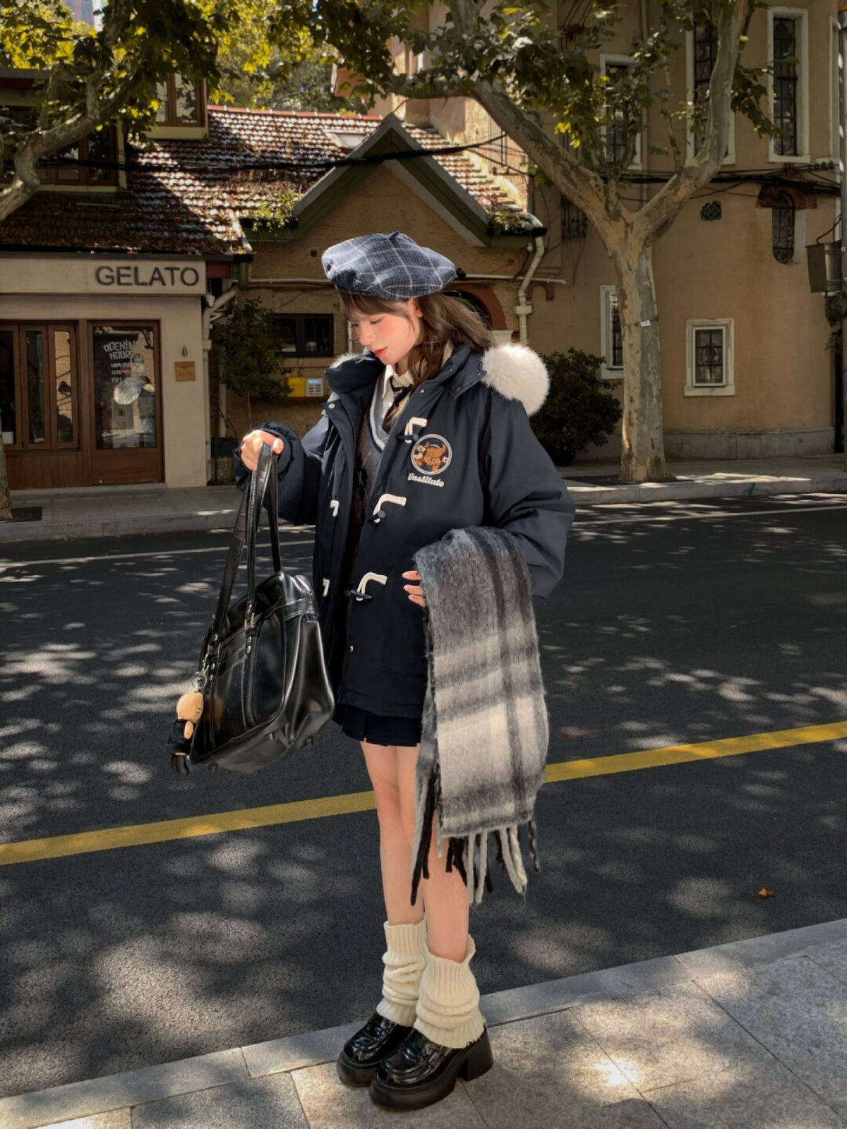 Bear Institute Hooded Puffer Jacket-Outerwear-ntbhshop