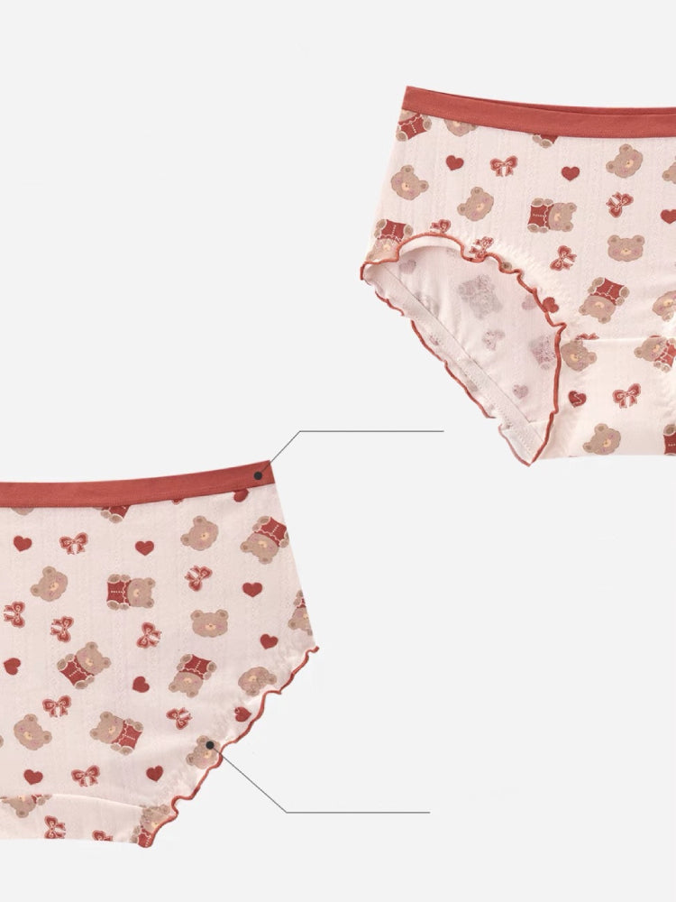 Lucky Bear Mid Rise Underwear Set of 3-ntbhshop
