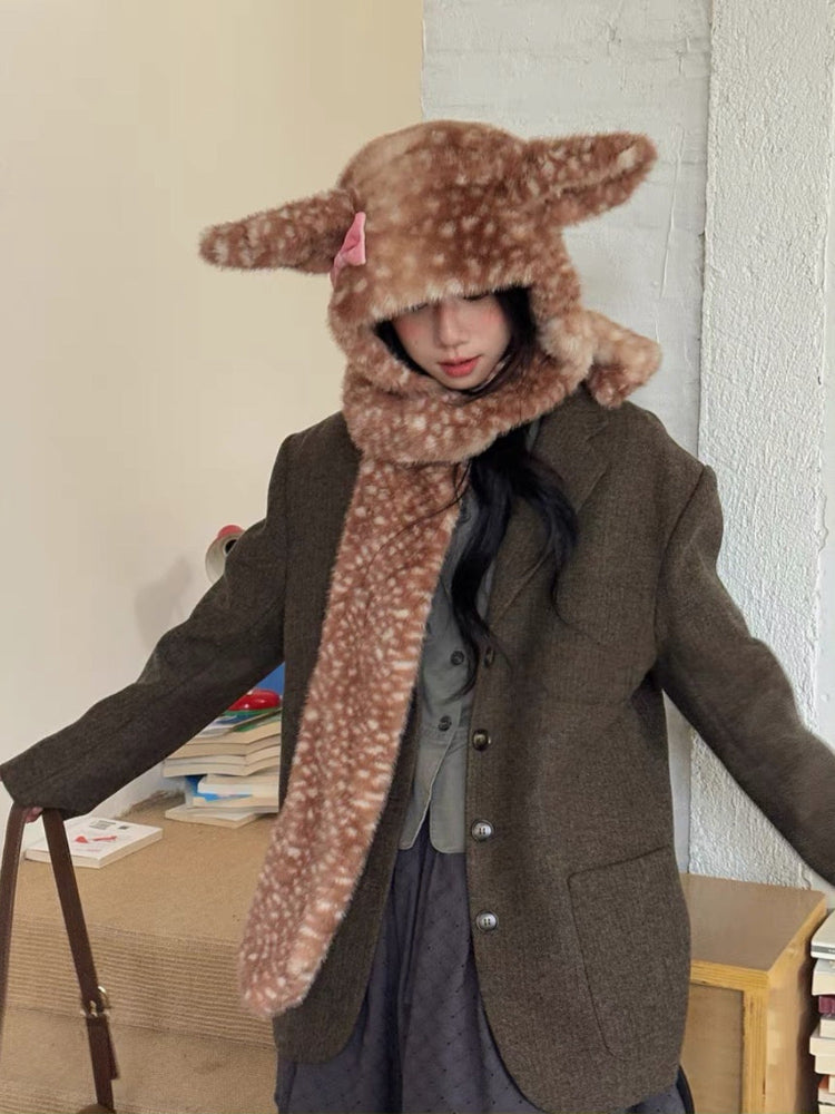 Honey Fawn Whimsy Whisper Hood-ntbhshop