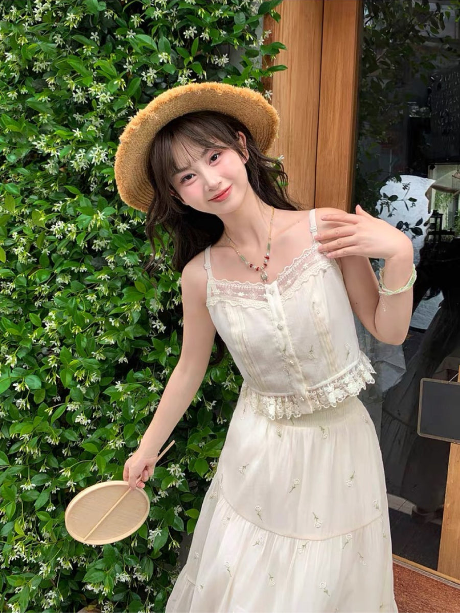 Daisy Whisper Lace Camisole