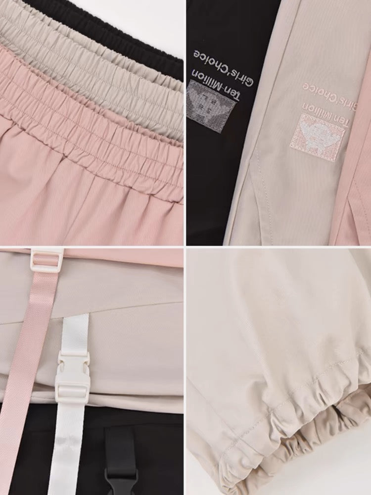 Girls' Choice High Waist Cargo Pants-ntbhshop