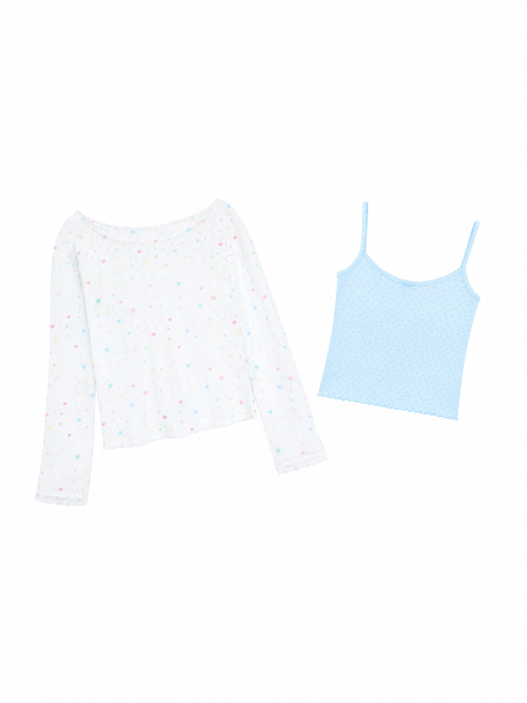 Cosmic Pink Camisole, Top & Pants-Sets-ntbhshop