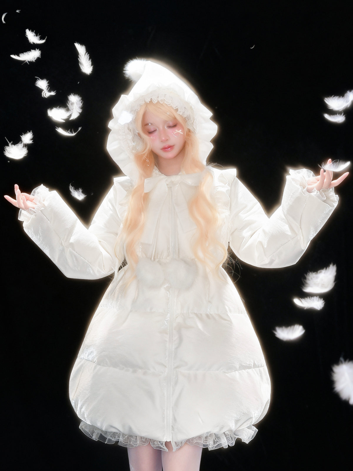 The Snow Elf Bubble Puffer Coat-ntbhshop