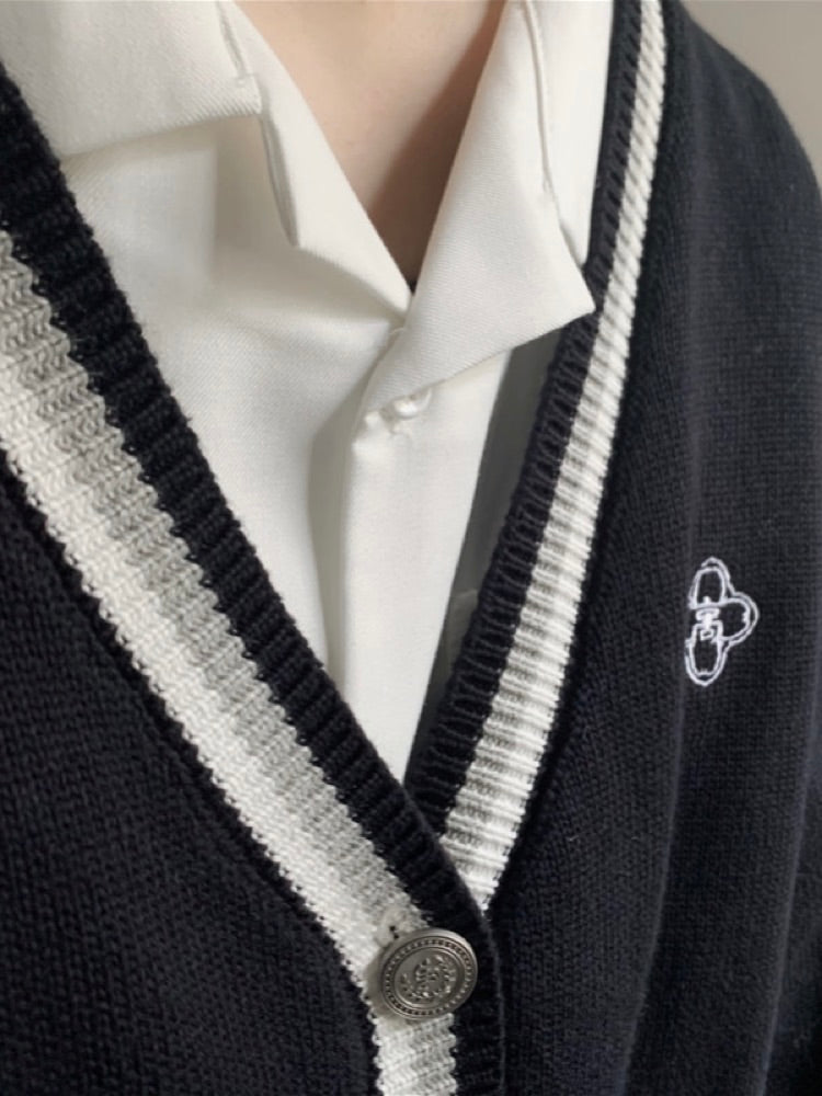 Haru JK DK Knit Cardigans-ntbhshop