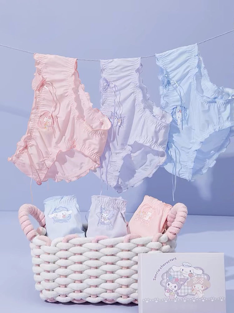 My Melody Kuromi Cinnamoroll Underwear Set of 3-ntbhshop