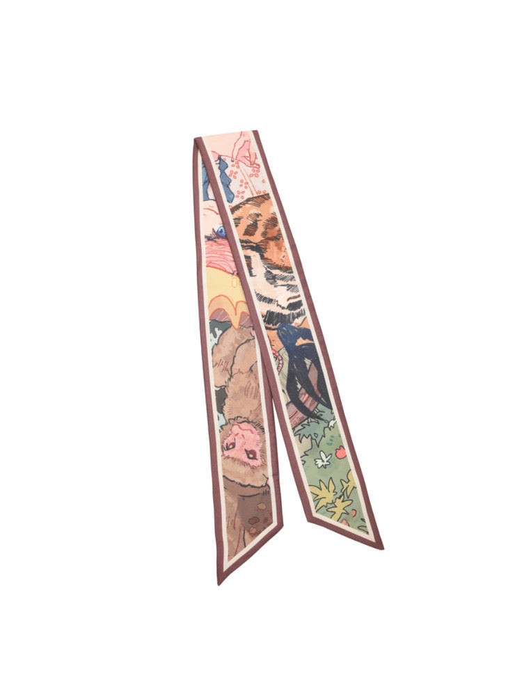 Forest Prince Maillard Vintage Scarf-ntbhshop