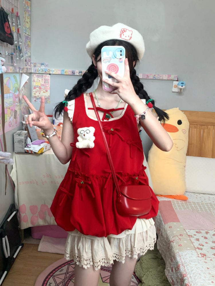 Snowlace Layer Cake Skirt-ntbhshop