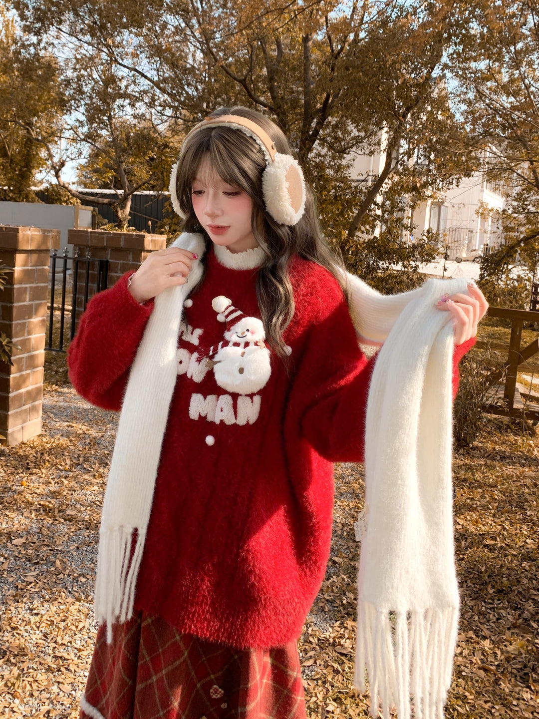 Little Snowman Knit Sweaters-Sets-ntbhshop