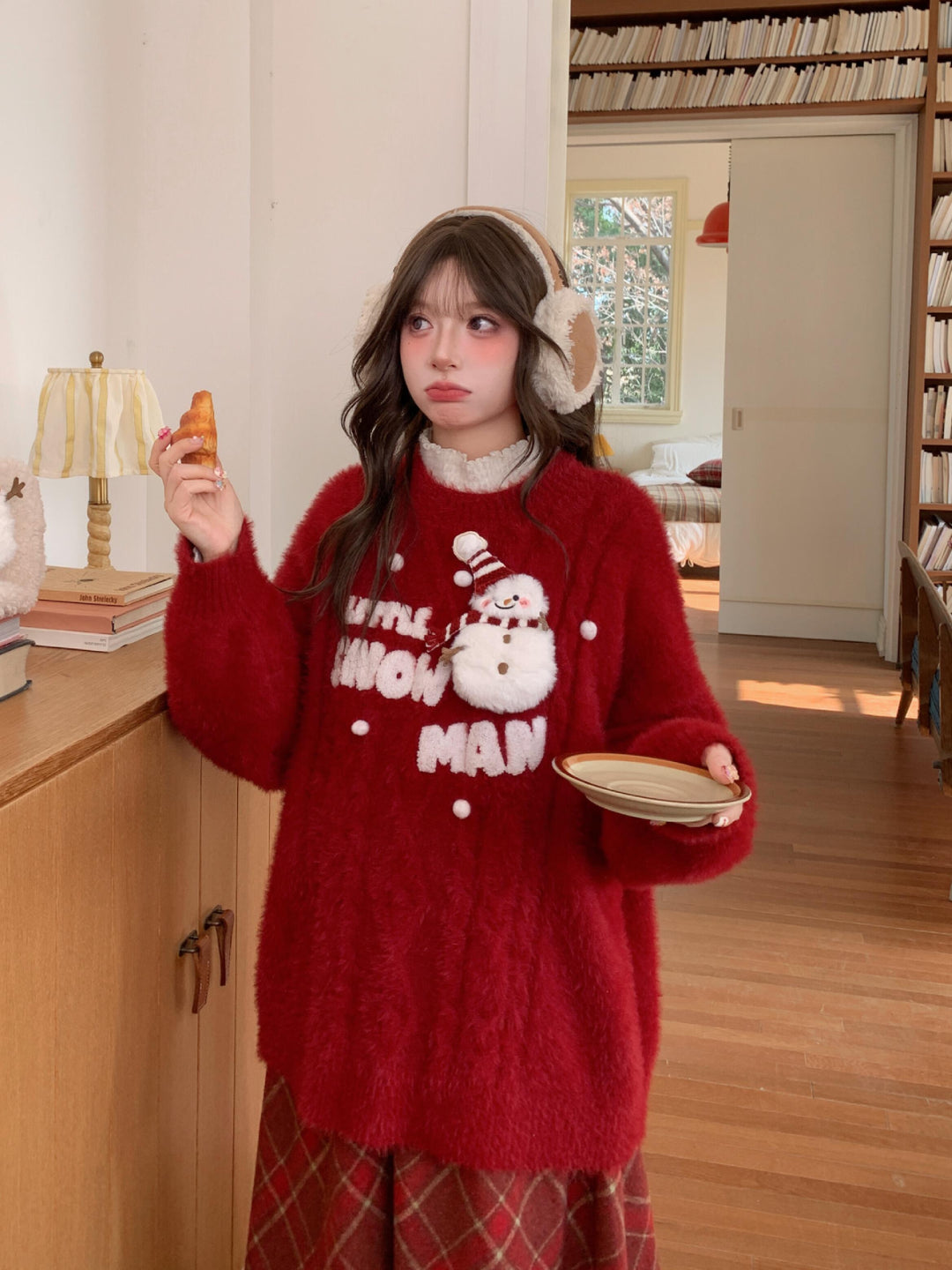 Little Snowman Knit Sweaters-Sets-ntbhshop