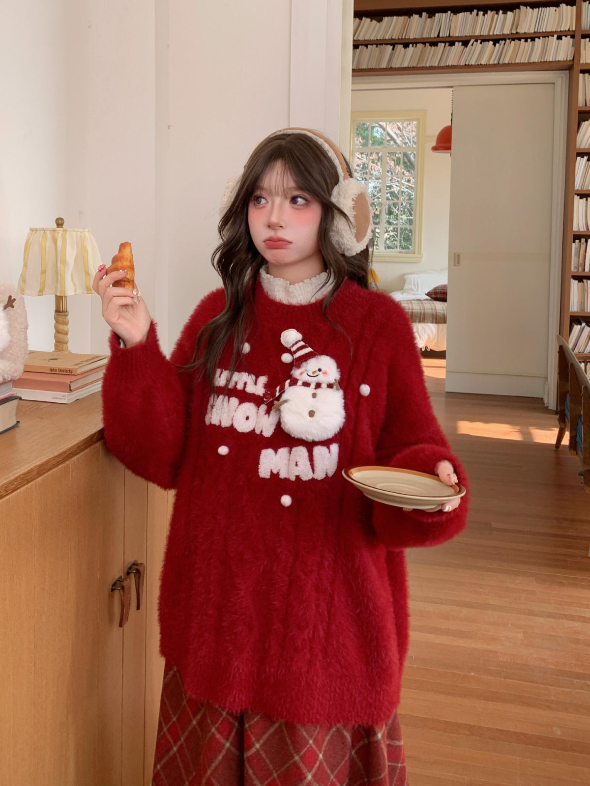 Little Snowman Knit Sweaters-Sets-ntbhshop