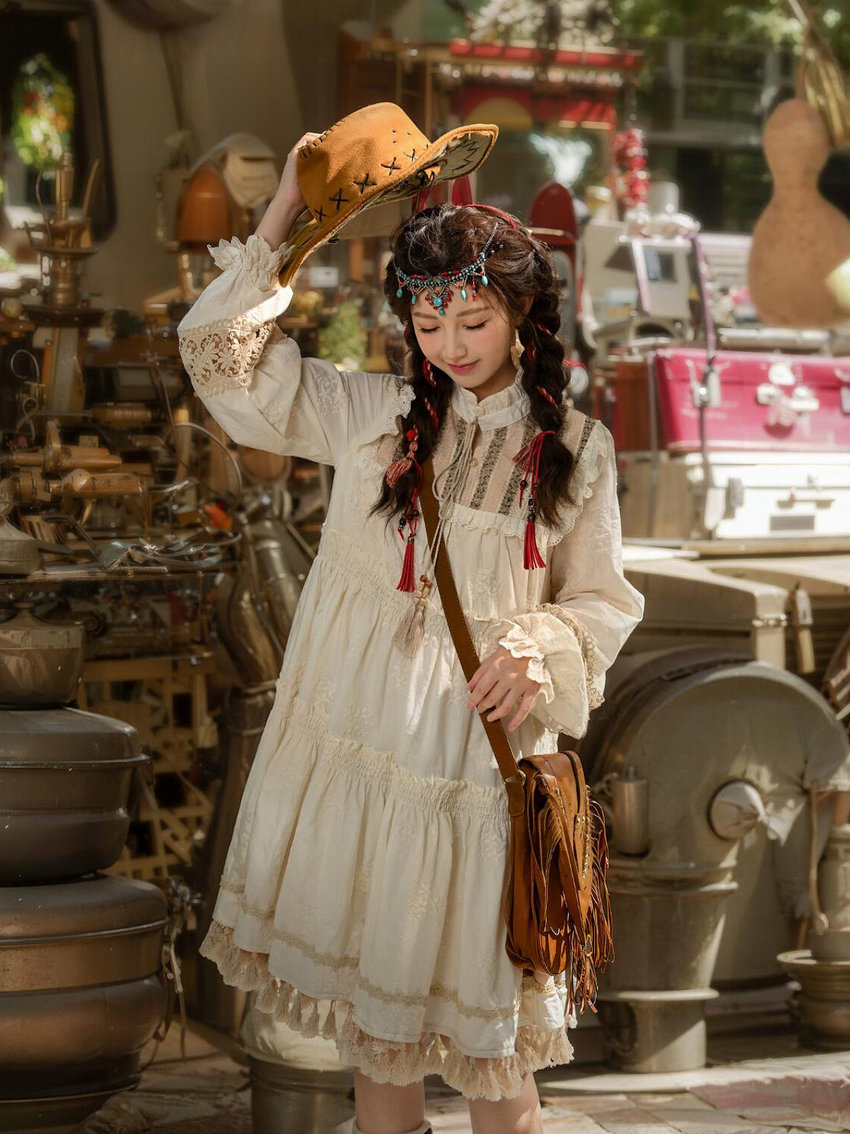 Mesa Blossom Vest & Dresses-Sets-ntbhshop