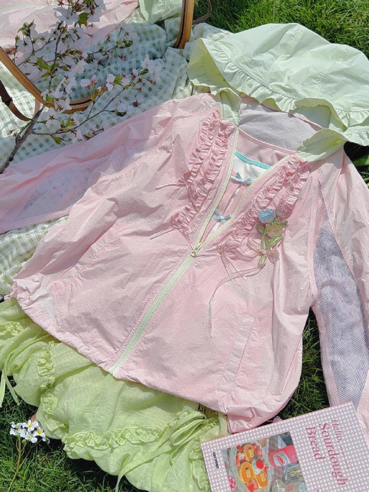 Tulip Bubble Hooded Sun Jacket-Outerwear-ntbhshop
