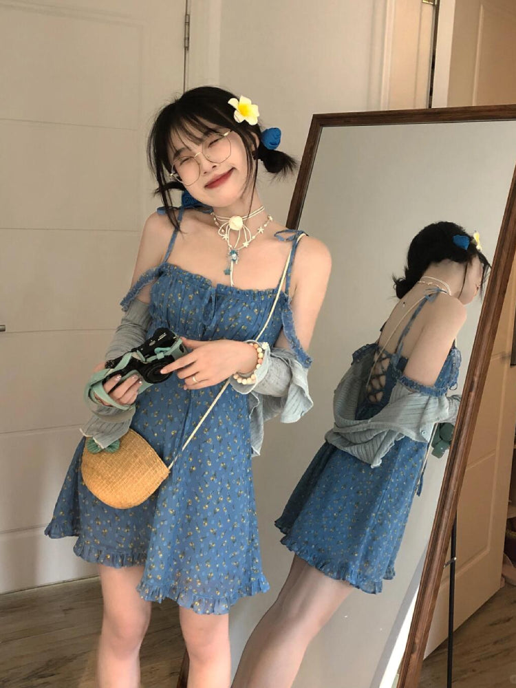 Daydream Bloom Printed Summer Dresses-ntbhshop