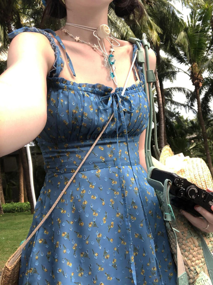 Daydream Bloom Printed Summer Dresses-ntbhshop