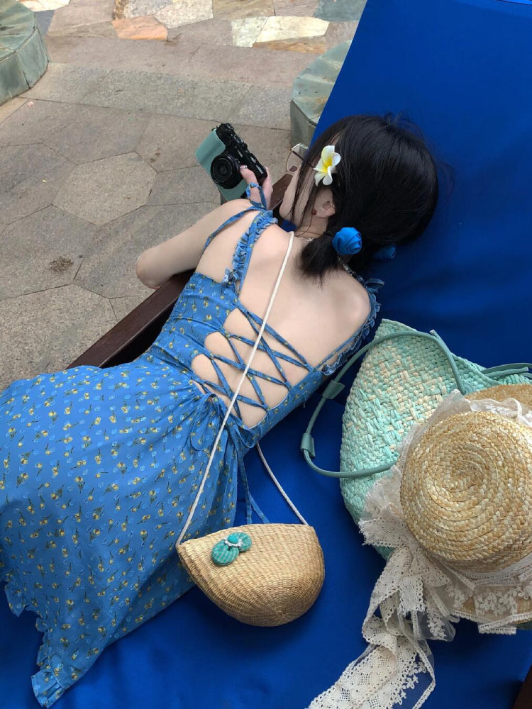 Daydream Bloom Printed Summer Dresses-ntbhshop