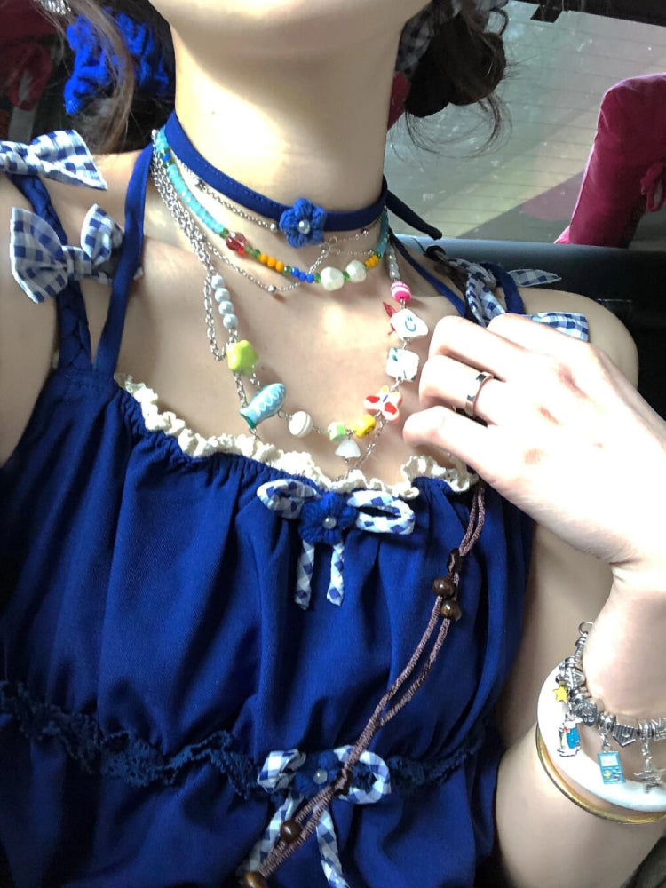 Candy Pop Summer Halter Dresses-ntbhshop