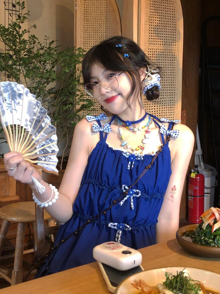 Candy Pop Summer Halter Dresses-ntbhshop