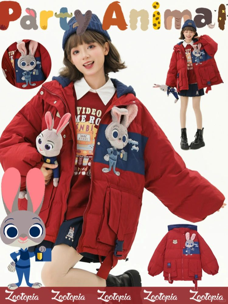 Zootopia Unisex Puffer Jacket-ntbhshop