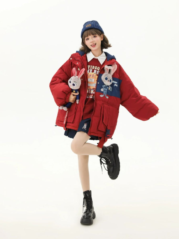 Zootopia Unisex Puffer Jacket-ntbhshop