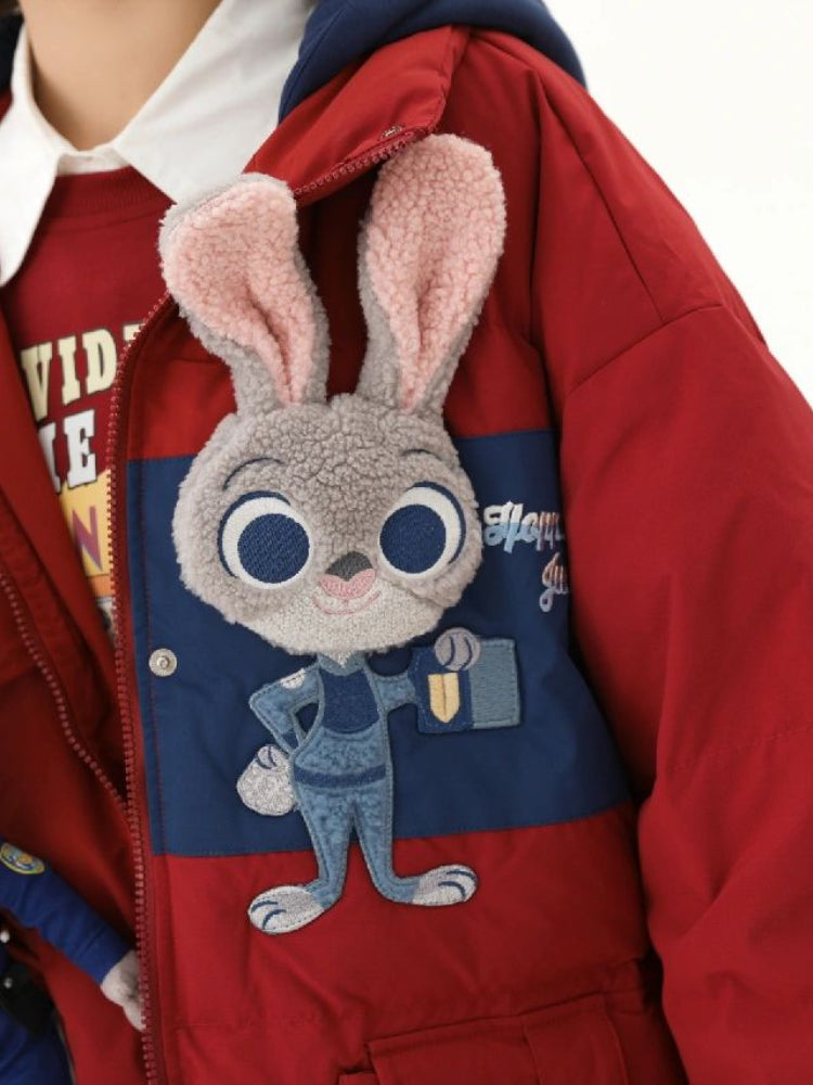 Judy Zootopia Magic Puffy Down Jacket-ntbhshop