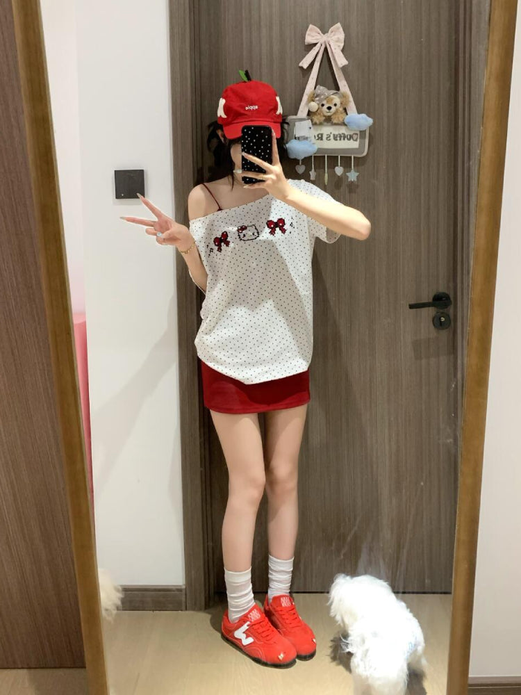 Berry Smoke Knit Mini Skirts-ntbhshop